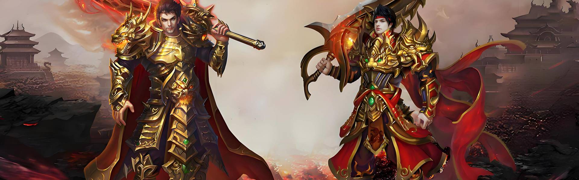 传奇游戏英雄banner